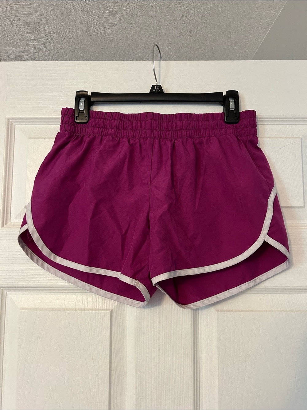 Magenta Athletic Running Shorts